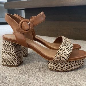 NEW Bernardo platform sandal
